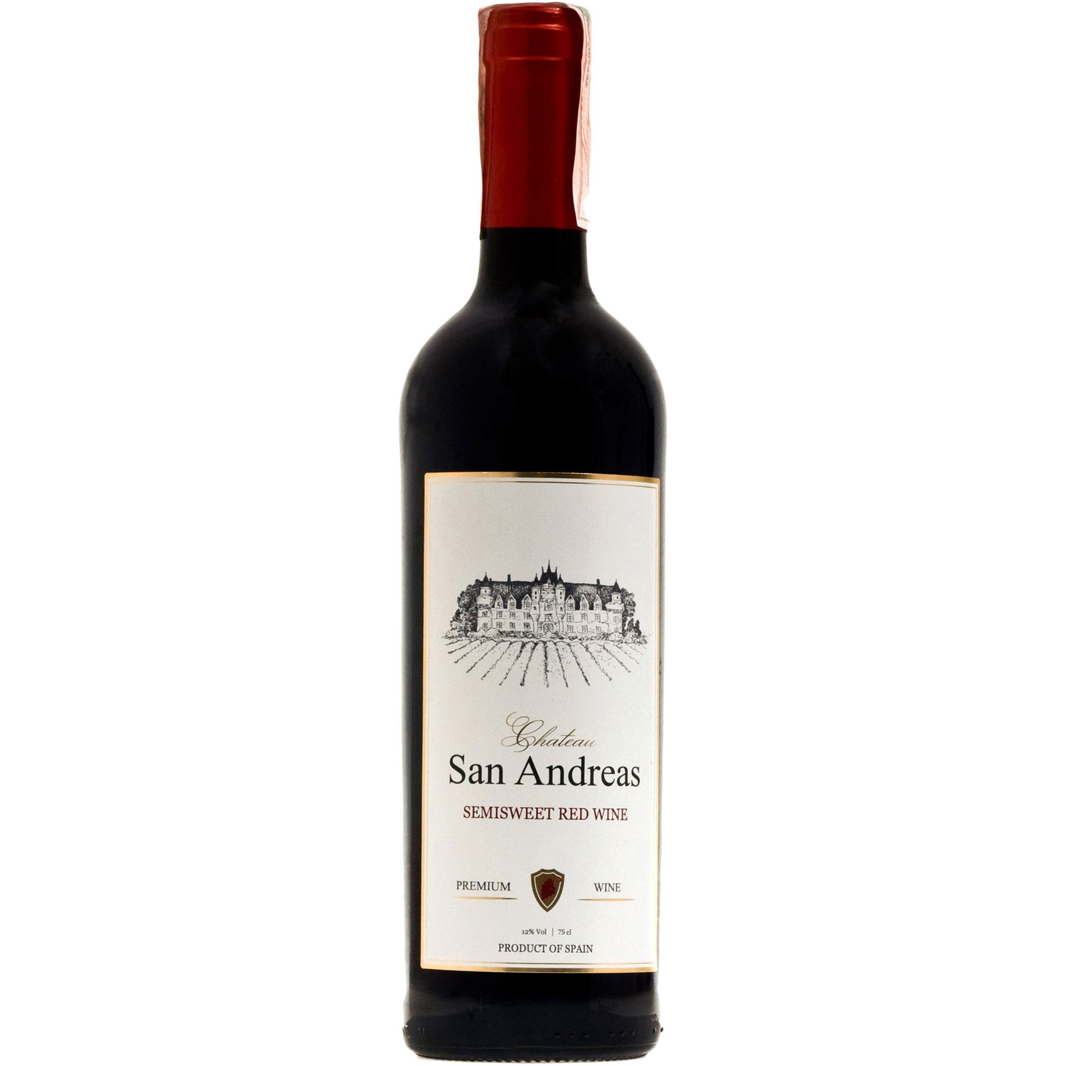 Вино Chateau San Andreas Semisweet червоне напівсолодке 0.75 л - фото 1