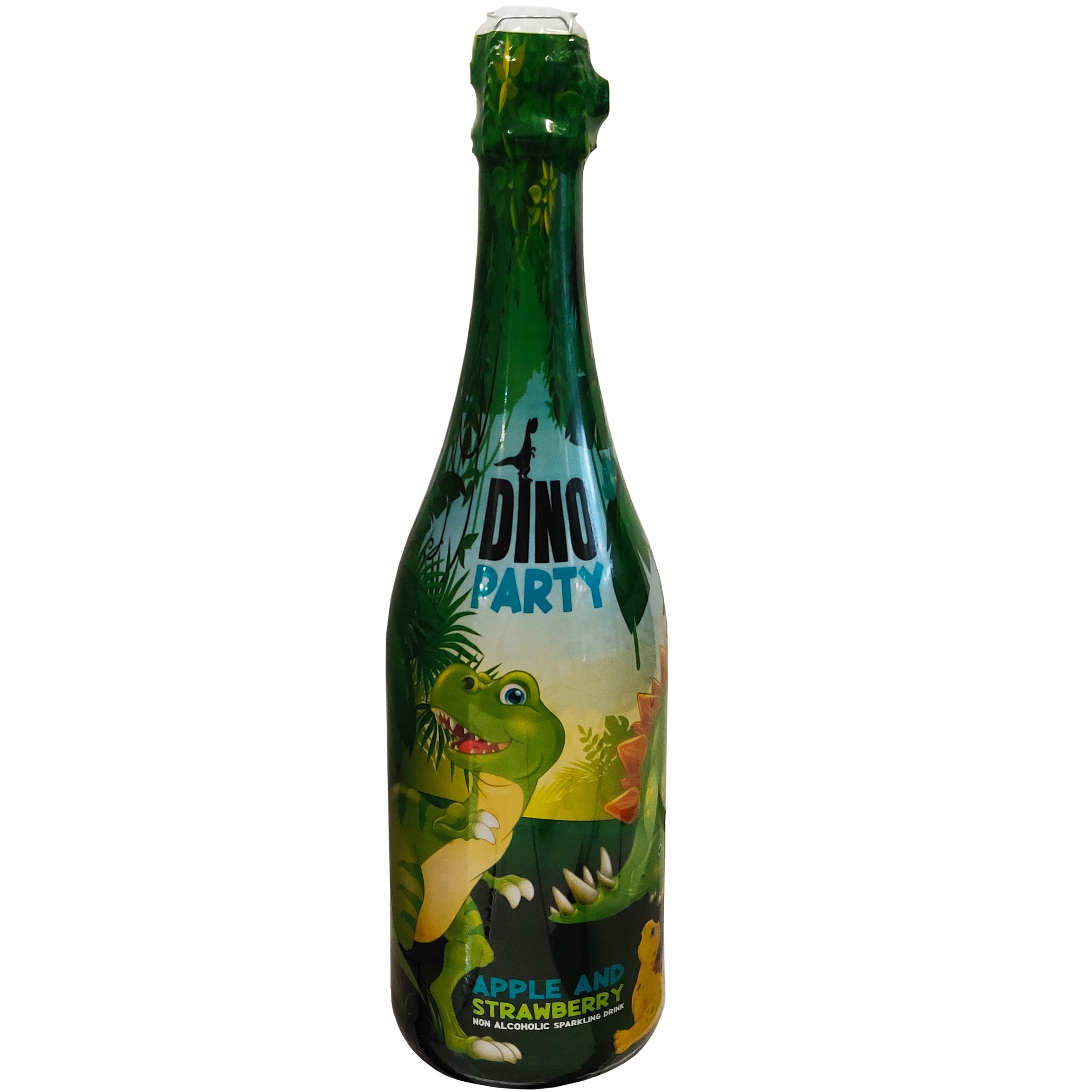 Детское шампанское Vitapress Dino Party яблоко/клубника 0.75 л - фото 1