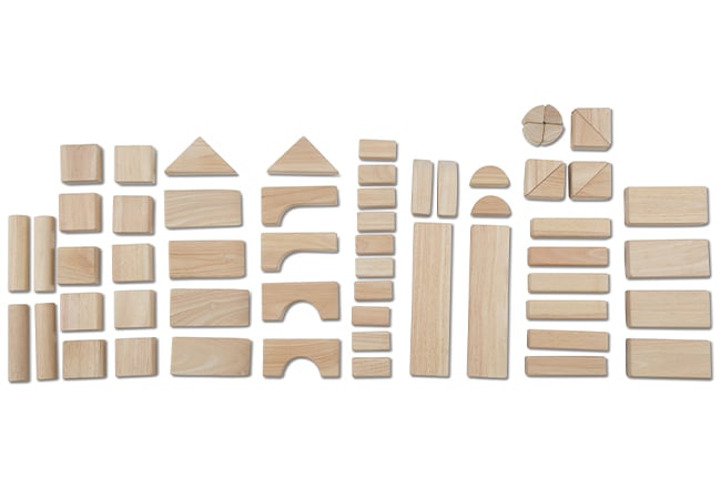 Набір дерев'яних блоків Melissa&Doug Архітектор, 60 шт. (MD10503) - фото 3