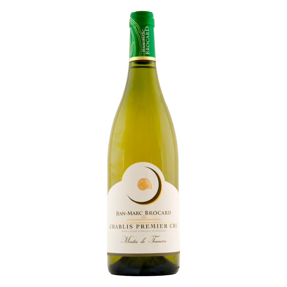 Вино Brocard Jean-Marc Chablis 1er Cru Montee de Tonnerre, белое, сухое, 13,5%, 0,75 л - фото 1