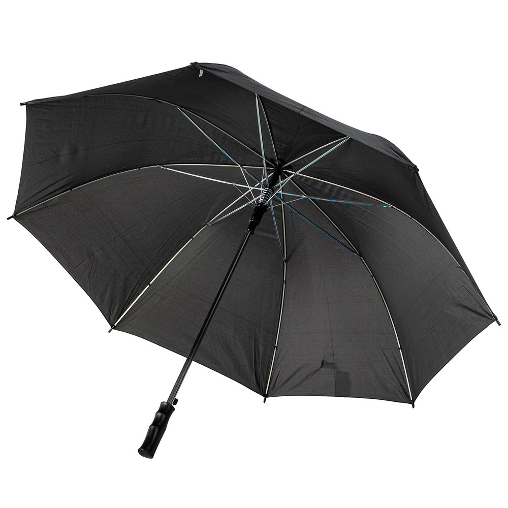 Чоловіча парасолька-палиця механічна Incognito 120 см чорна - фото 3