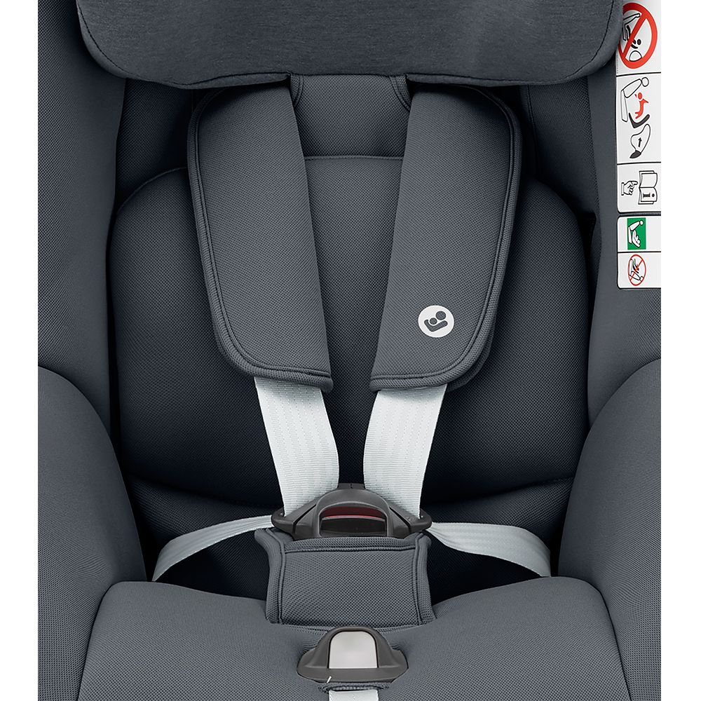 Автокресло Maxi-Cosi Pearl Smart i-Size Authentic Black черное (8796671110) - фото 9