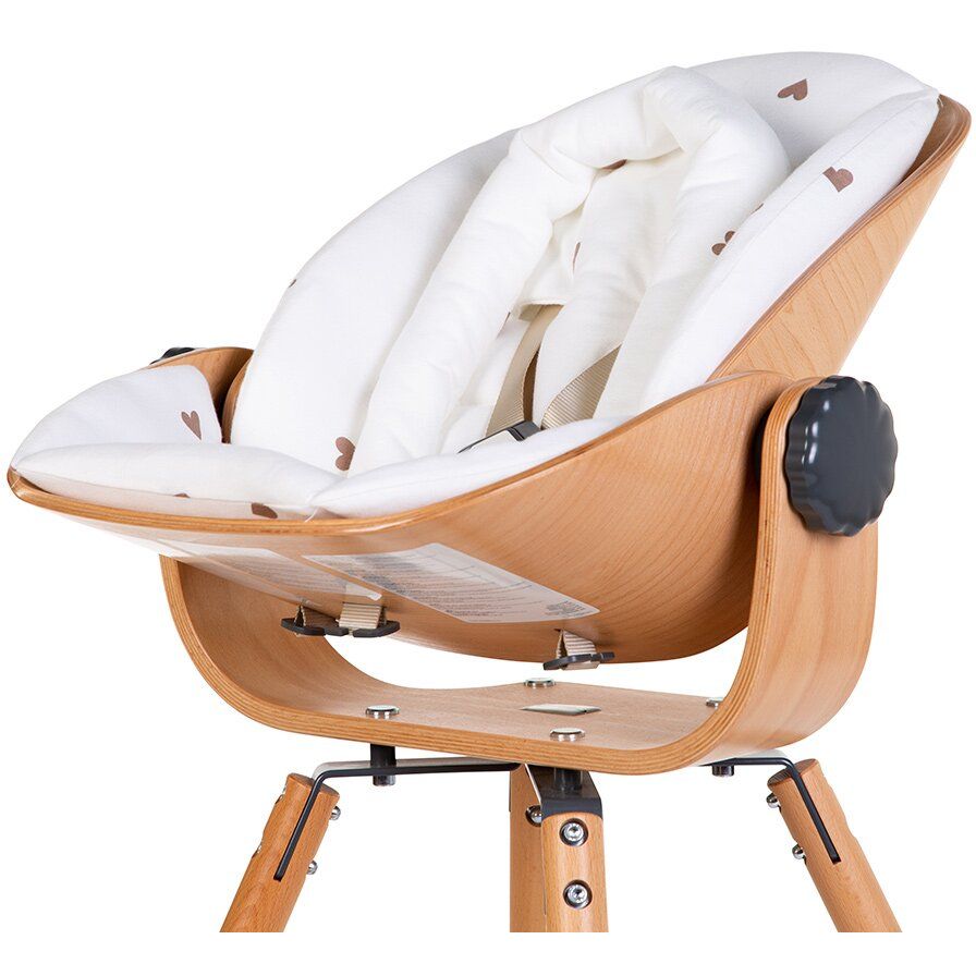 Подушка на сиденье для новорожденного Childhome Evolu hearts (CHEVOSCNBJOH) - фото 2