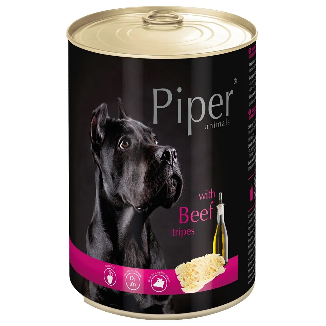 Вологий корм для собак Dolina Noteci Piper з яловичими шлунками, 400 г (DN105-302438) - фото 1