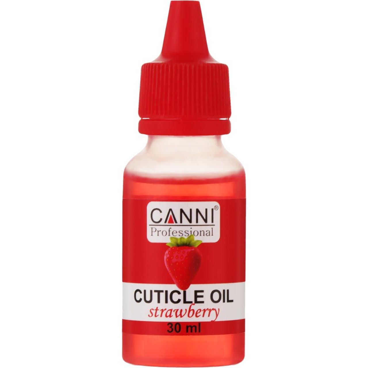 Масло для кутикулы Canni Cuticle Oil Strawberry 30 мл - фото 1