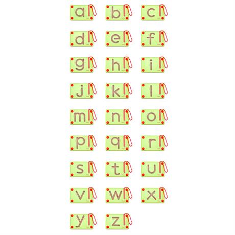 Обучающий набор Viga Toys Учимся писать Английские строчные буквы (50338) - фото 2