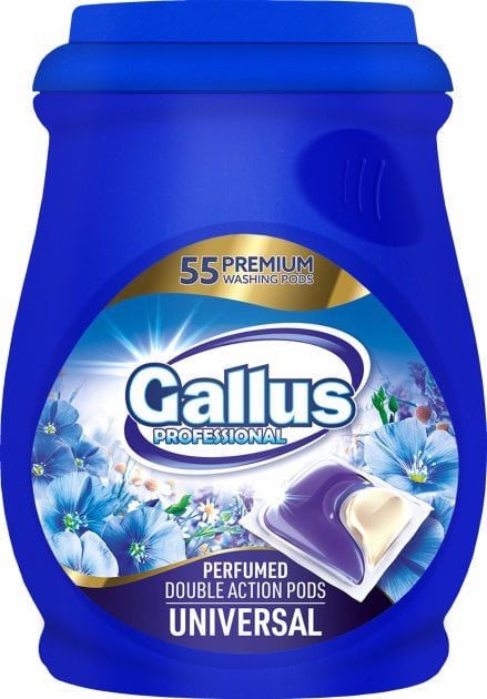 Капсули для прання Gallus Universal, 55 шт. - фото 1