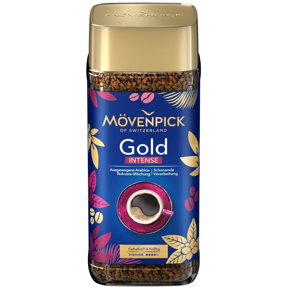 Кофе растворимый Mоvenpick Gold Intense 200 г - фото 1