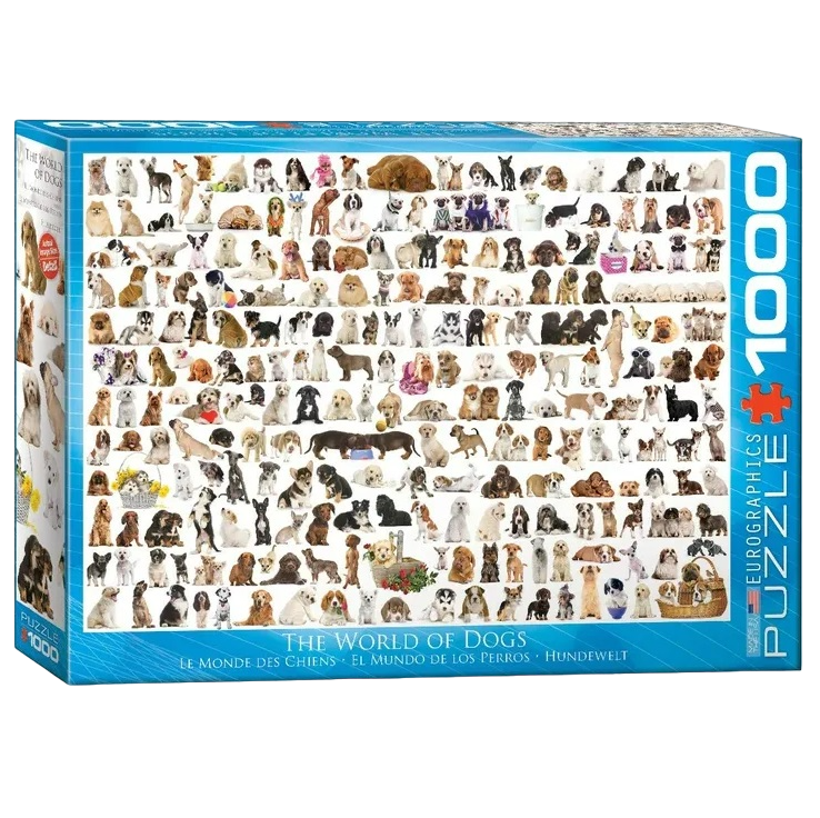 Пазл Eurographics Світ собак, 1000 елементів (6000-0581) - фото 1