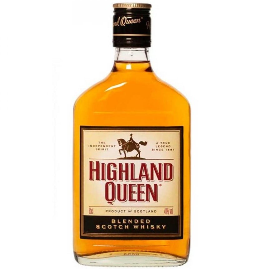 Виски Highland Queen Blended Scotch Whisky, 40%, 0,35 л (13165) - фото 1