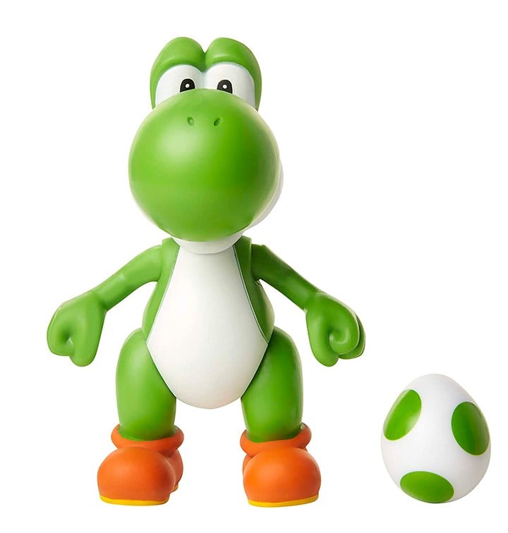 Игровая фигурка Super Mario Зеленый Йоши, с артикуляцией, 10 см (68522-RF1) - фото 1