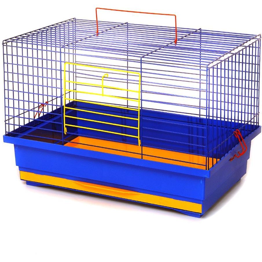 Клітка для гризунів Лорі Кролик-міні, цинк, 47х30х30 см, в ассортименті - фото 3