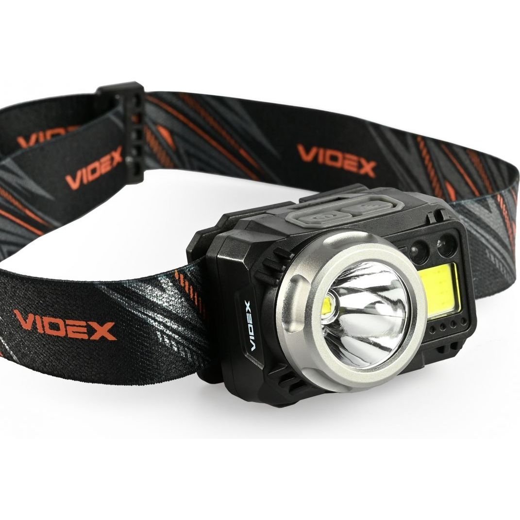 Налобний світлодіодний ліхтарик Videx VLF-H075C 550 Lm 5000 K (VLF-H075C) - фото 6