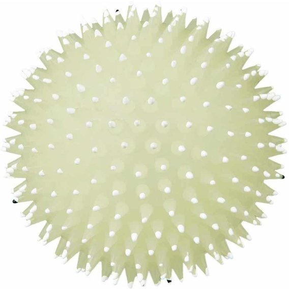 Іграшка для собак Trixie М'яч голчастий вініловий, що світиться, з пищалкою, d 10 см, в асортименті (34091) - фото 2