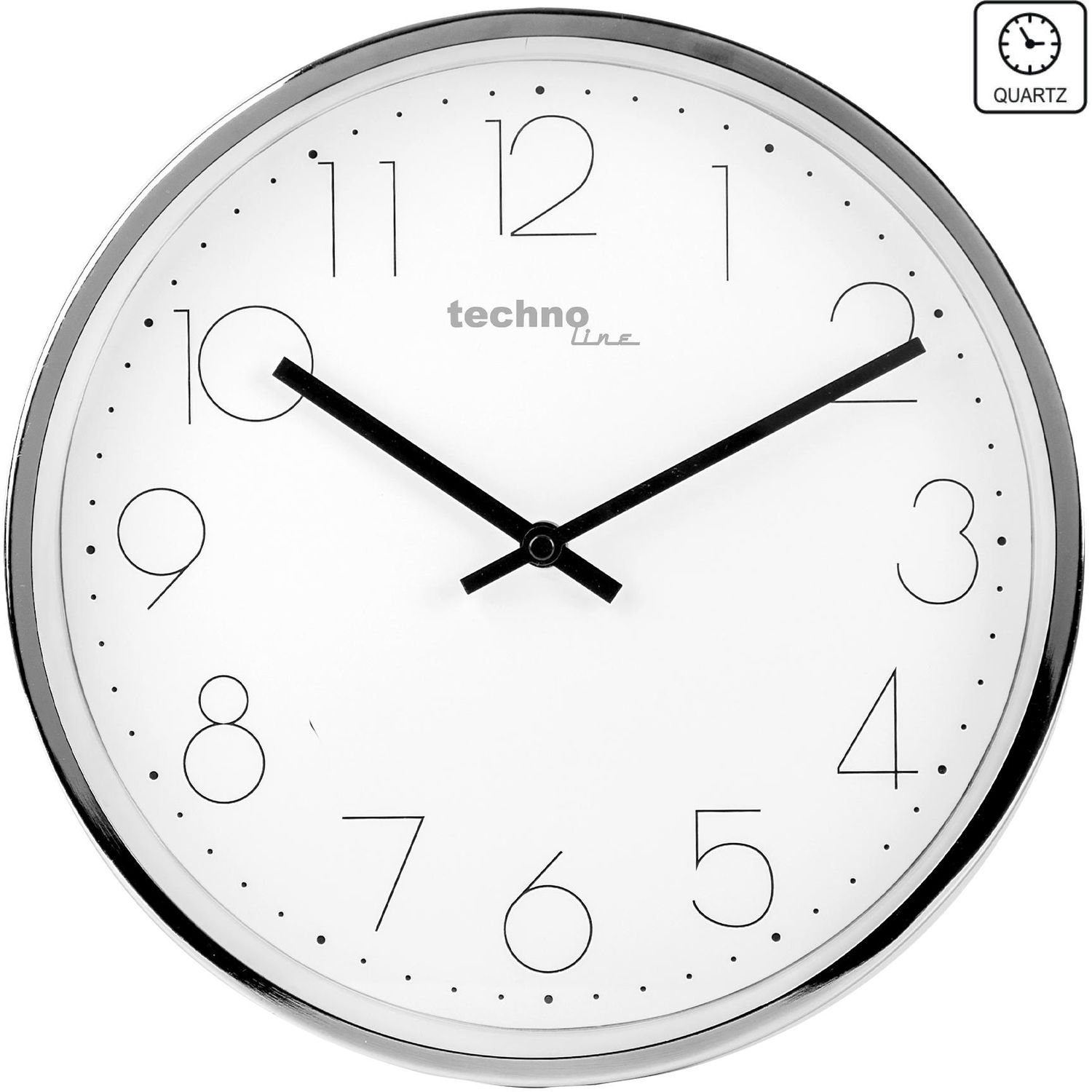 Часы настенные Technoline WT7210 White/Silver (WT7210) - фото 2
