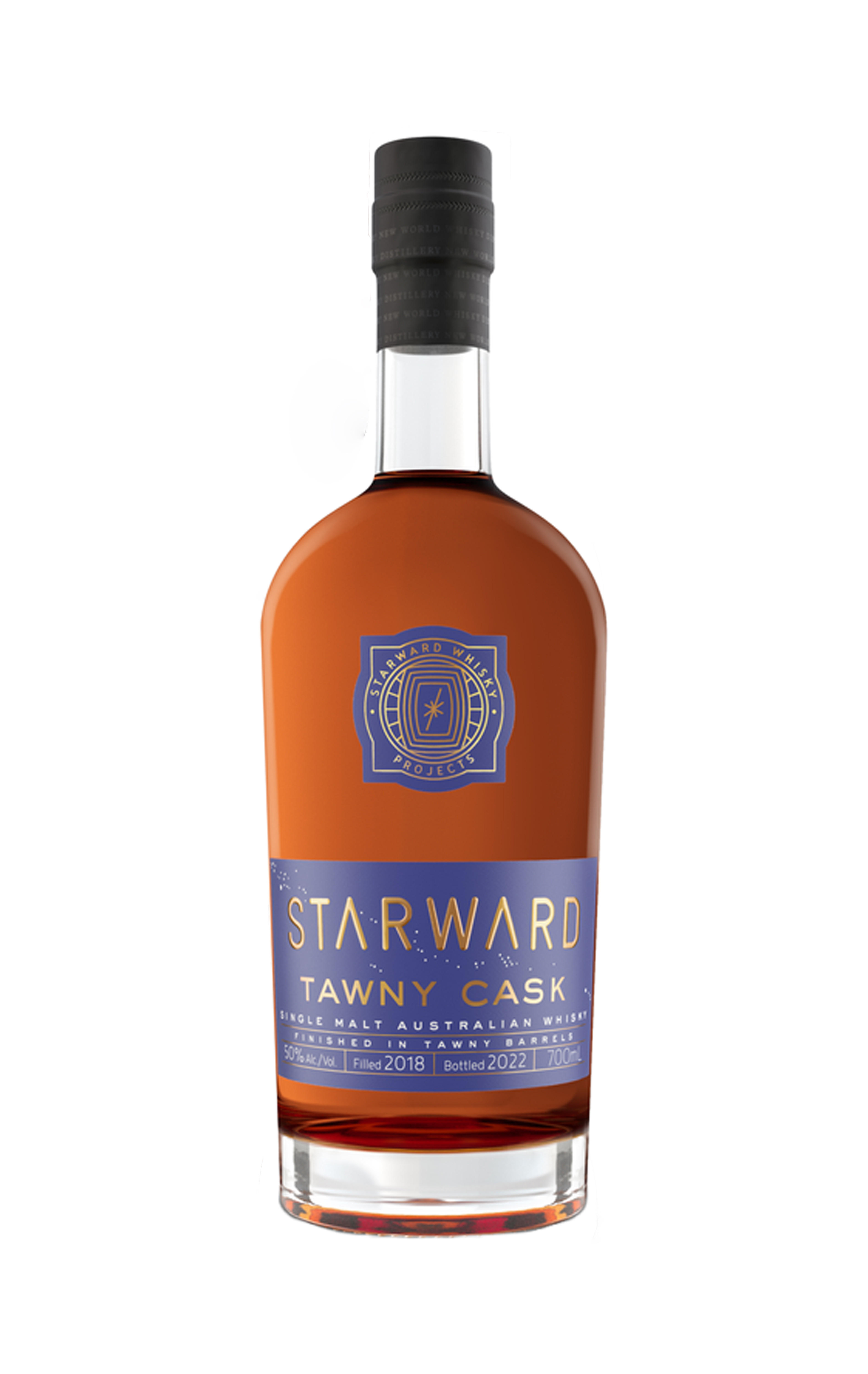 Виски Starward Tawny Cask Single Malt Australian Whiskey 50% 0.7 л в подарочной упаковке - фото 2
