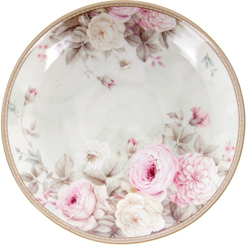 Чайний набір Lefard Англійська троянда 4 предмети рожевий (924-850) - фото 4