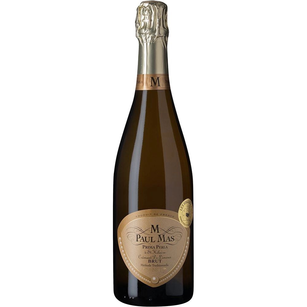 Вино ігристе Domaines Paul Mas Prima Perla Cremant Brut біле брют 0.75 л - фото 1