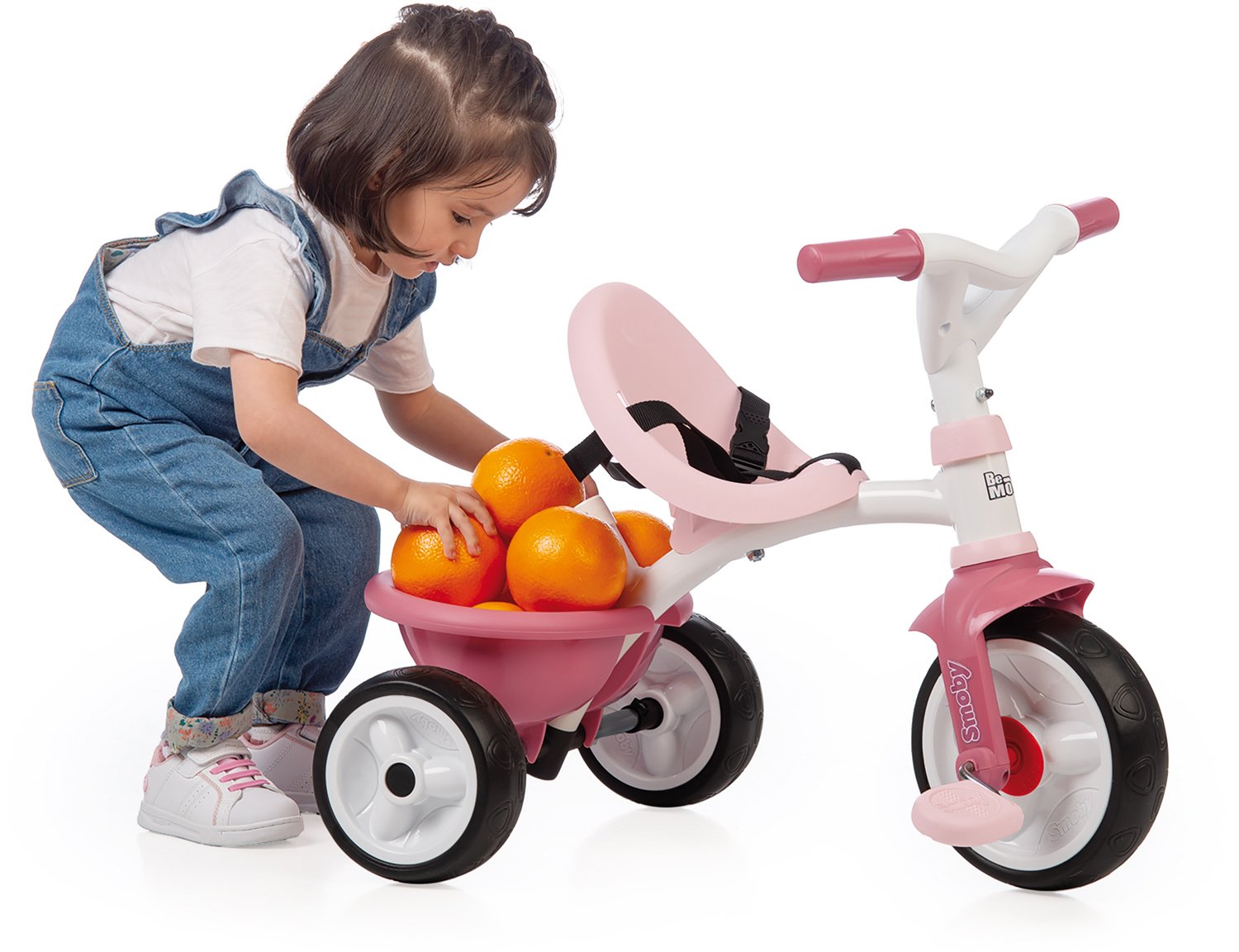 Трехколесный велосипед 2 в 1 Smoby Toys Би Муви, розовый (740332) - фото 9