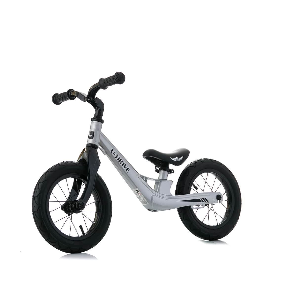 Біговел Babyhit U-Drive 12 Alloy Rim Silver, сріблястий (71835) - фото 8