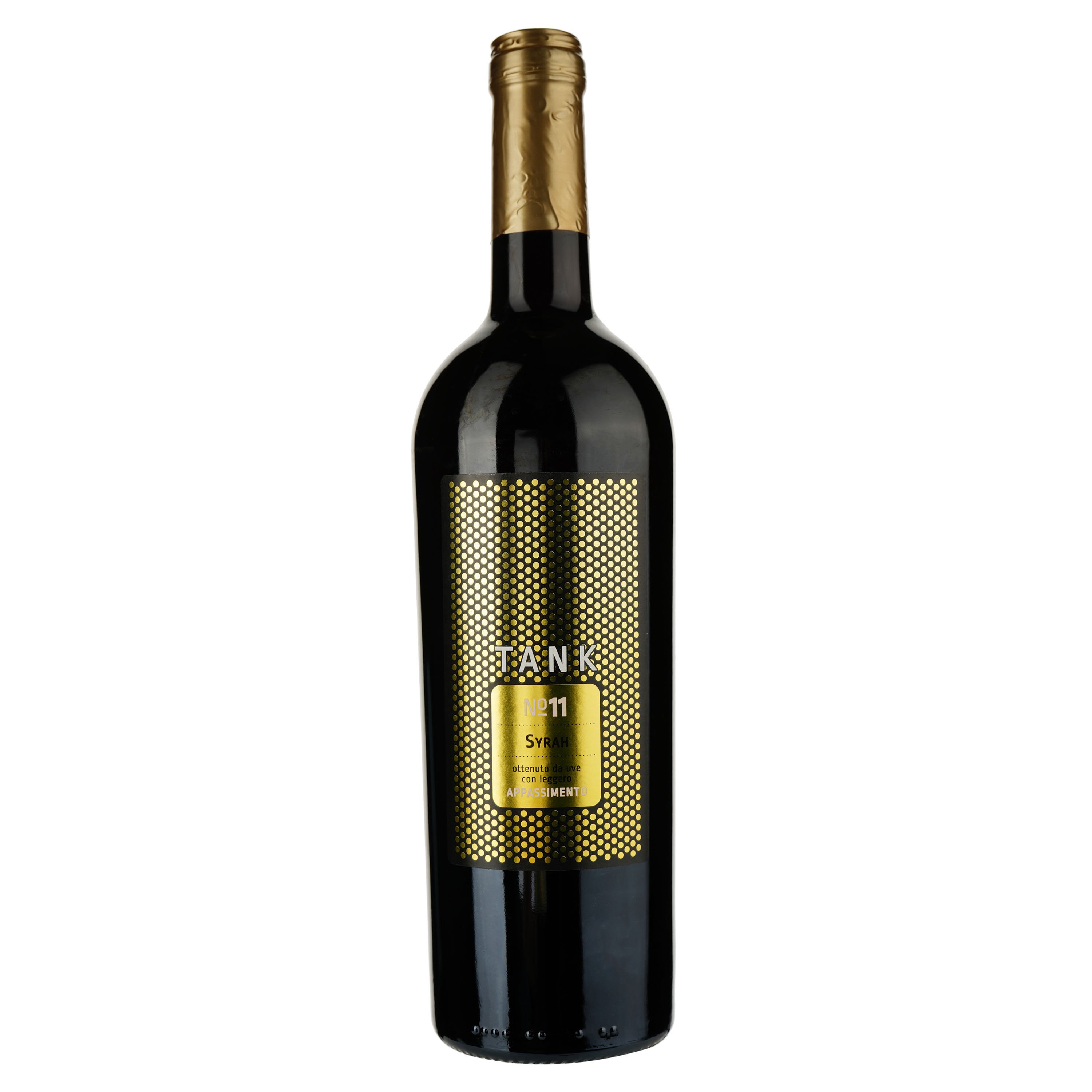 Вино Tank 11 Syrah Appassimento Terre Siciliane IGT, червоне, сухе, 0,75 л - фото 1