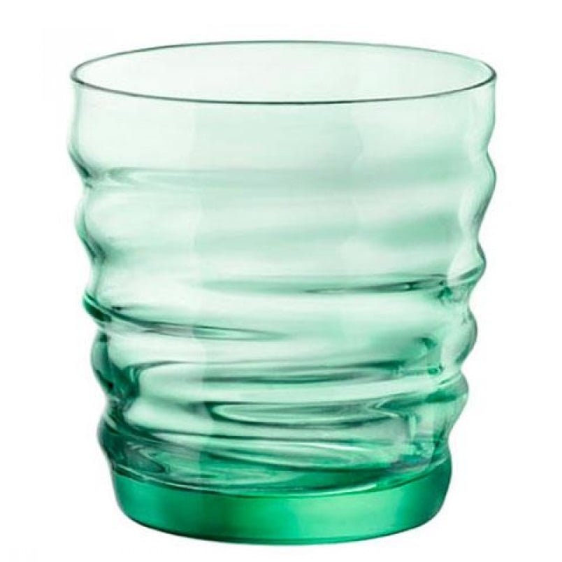 Склянка Bormioli Rocco Riflessi, для води, 300 мл, зелений (580521BAC121990) - фото 1