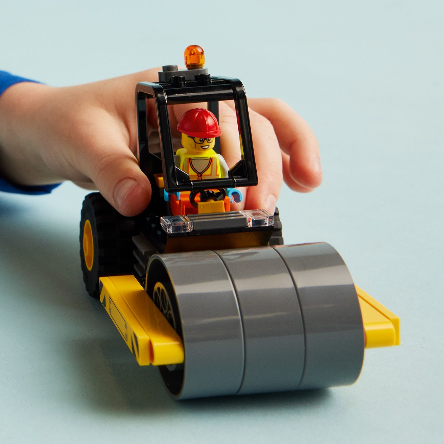 Конструктор LEGO City Строительный паровой каток 78 деталей (60401) - фото 6