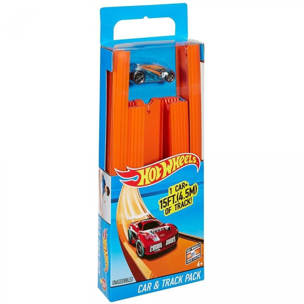 Додаткові доріжки до треку Hot Wheels з базовою машинкою (BHT77) - фото 1