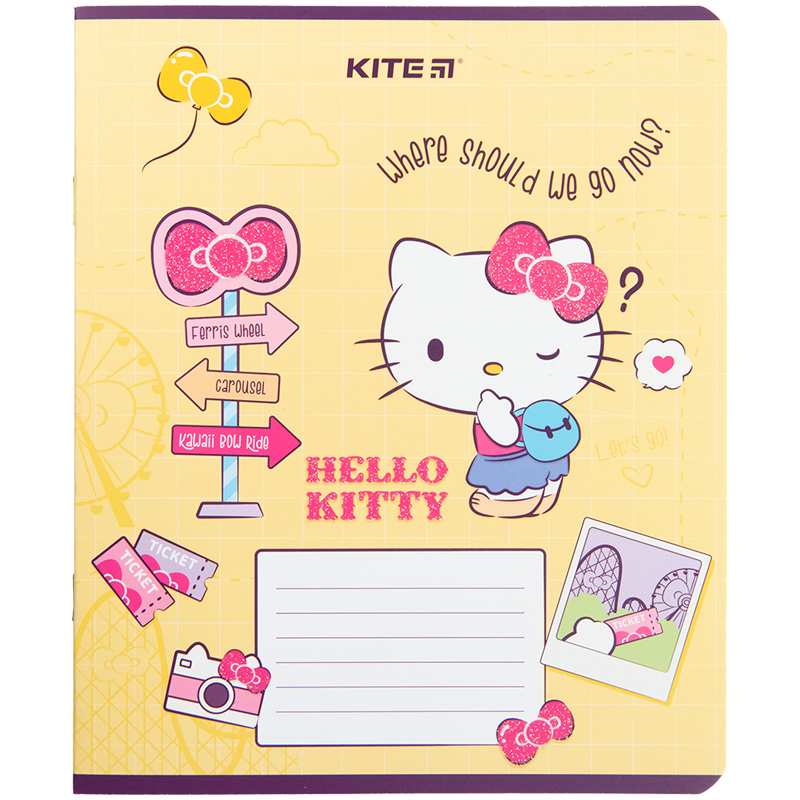 Набір зошитів Kite Hello Kitty А5 в клітинку 18 аркушів 20 шт. (HK23-236) - фото 3