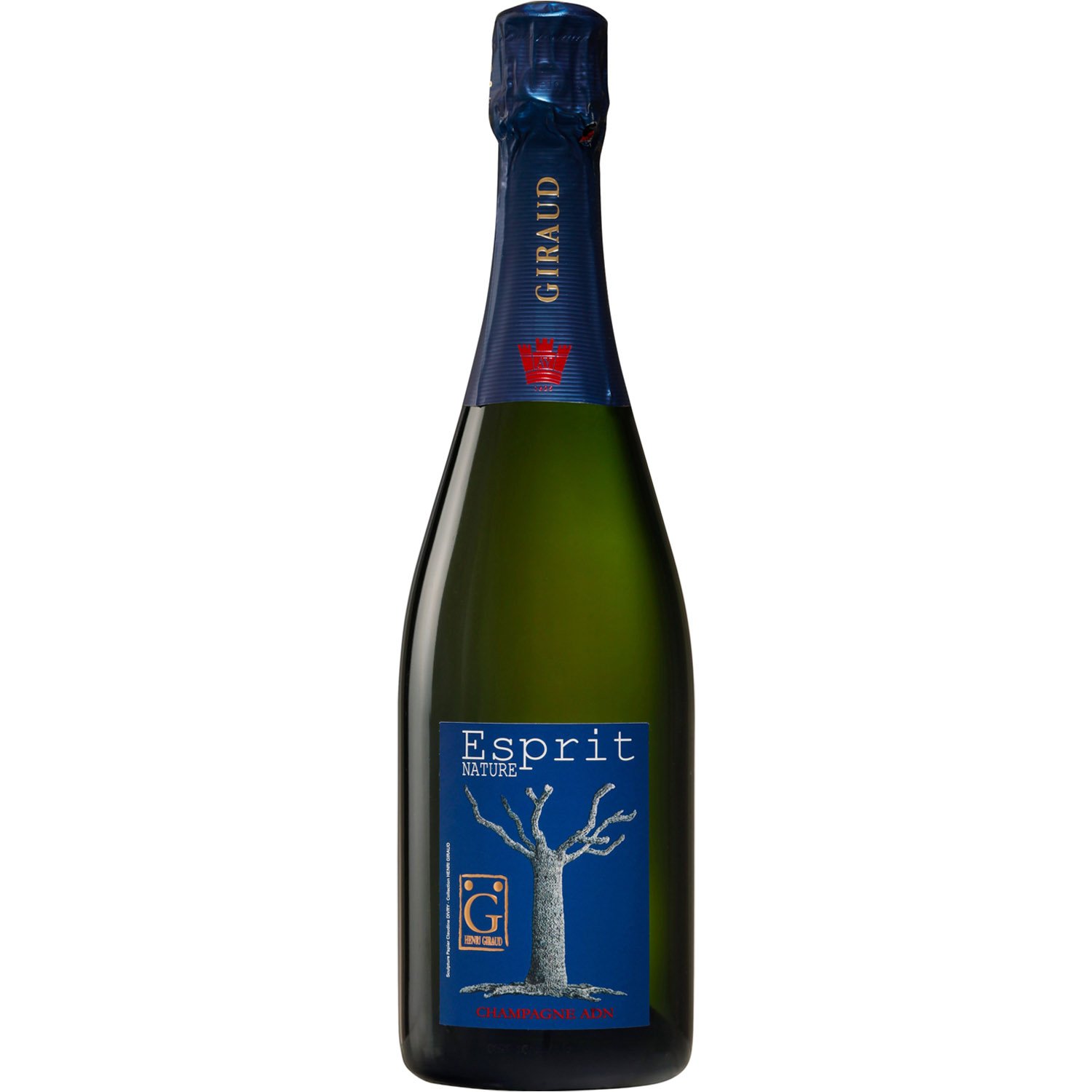 Шампанське Henri Giraud Esprit Nature, біле, брют, 12% 0,75 л - фото 1