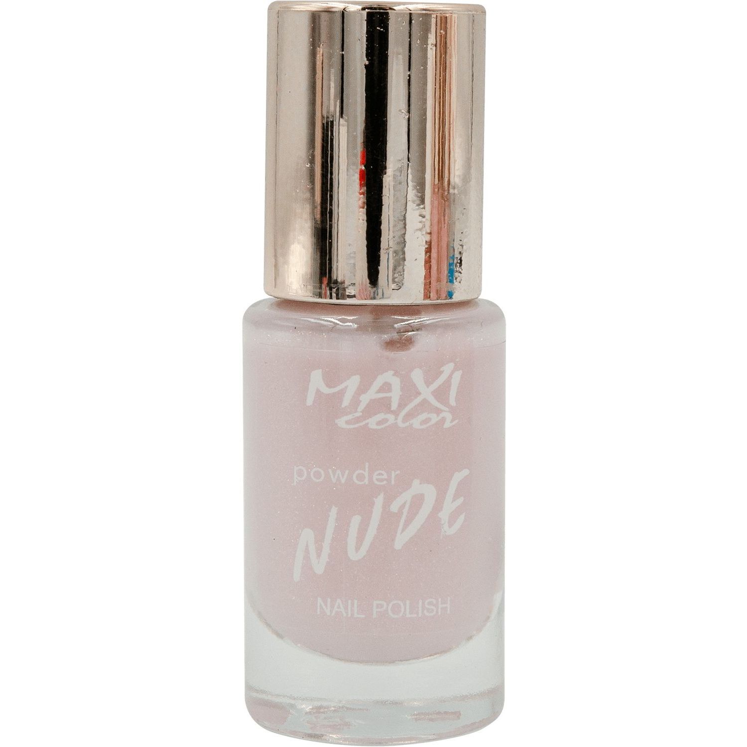 Лак для нігтів Maxi Color Powder Nude відтінок 02, 10 мл - фото 1