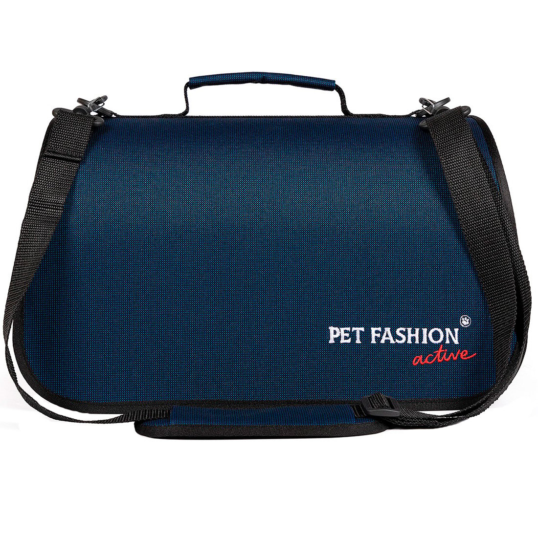 Сумка-переноска Pet Fashion Vesta, 38x22x22 см, синяя - фото 1