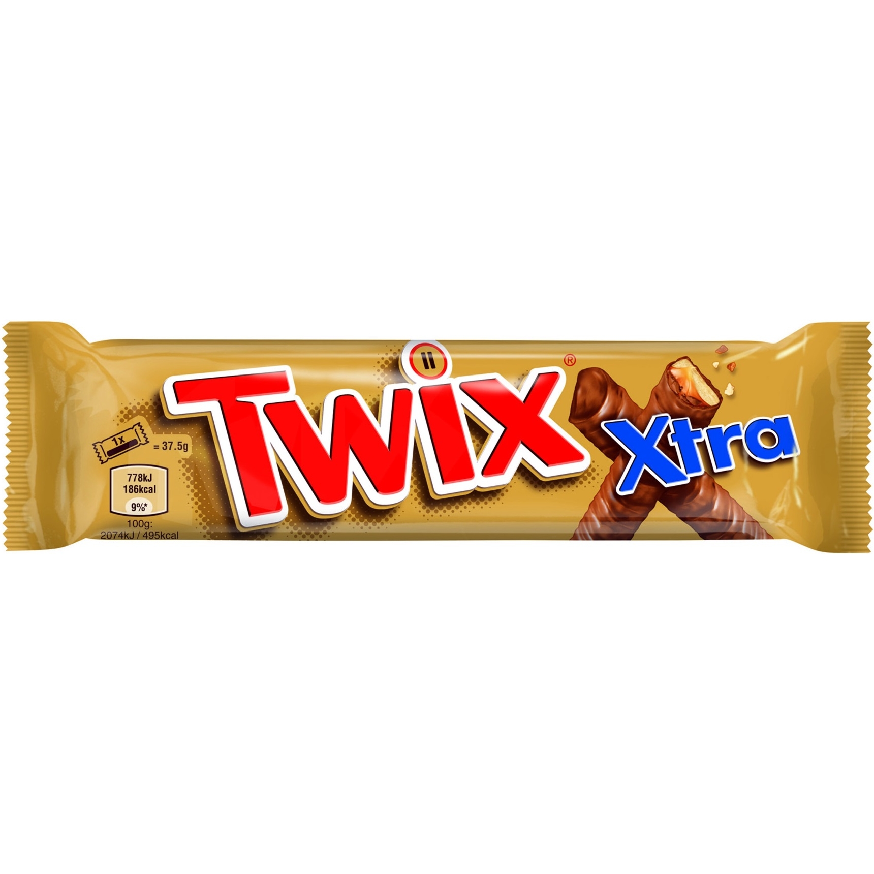 Батончик Twix Xtra в молочном шоколаде 75 г (659819) - фото 1