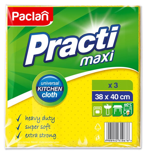 Тряпка Paclan Practi Maxi, 3 шт. - фото 1
