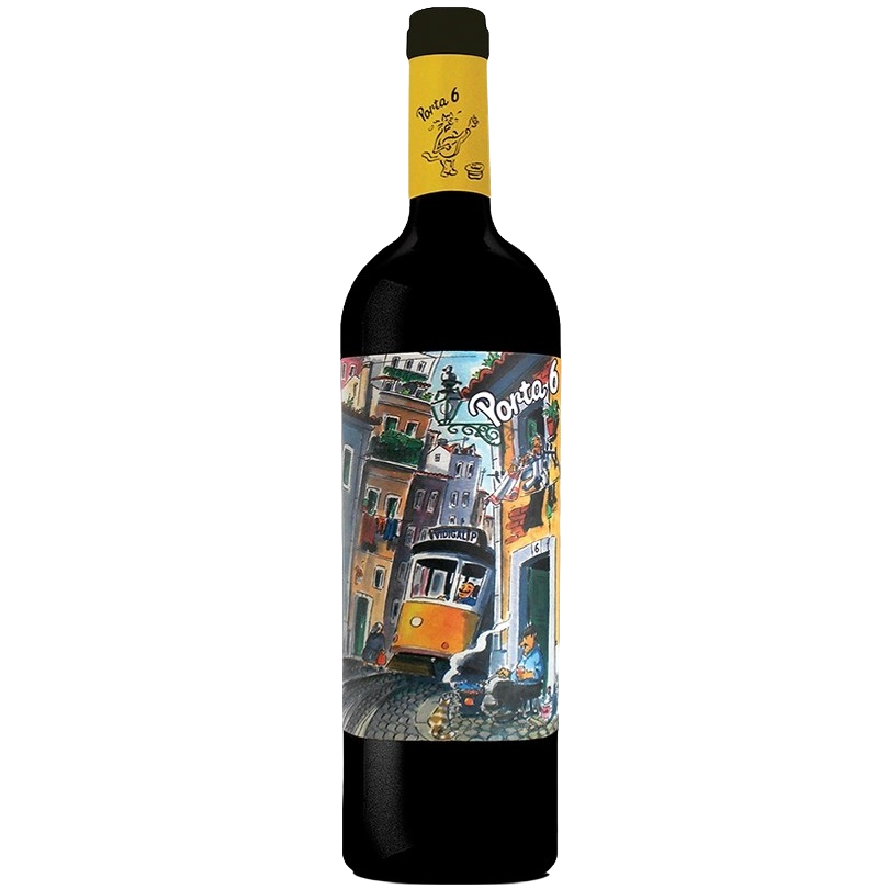 Вино Vidigal Wines Porta 6 Tinto, червоне, напівсухе, 0,75 л (718843) - фото 1