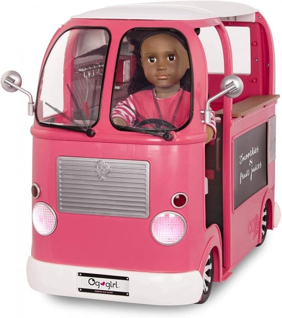 Транспорт для кукол Our Generation Продуктовый фургон (BD37969Z) - фото 10