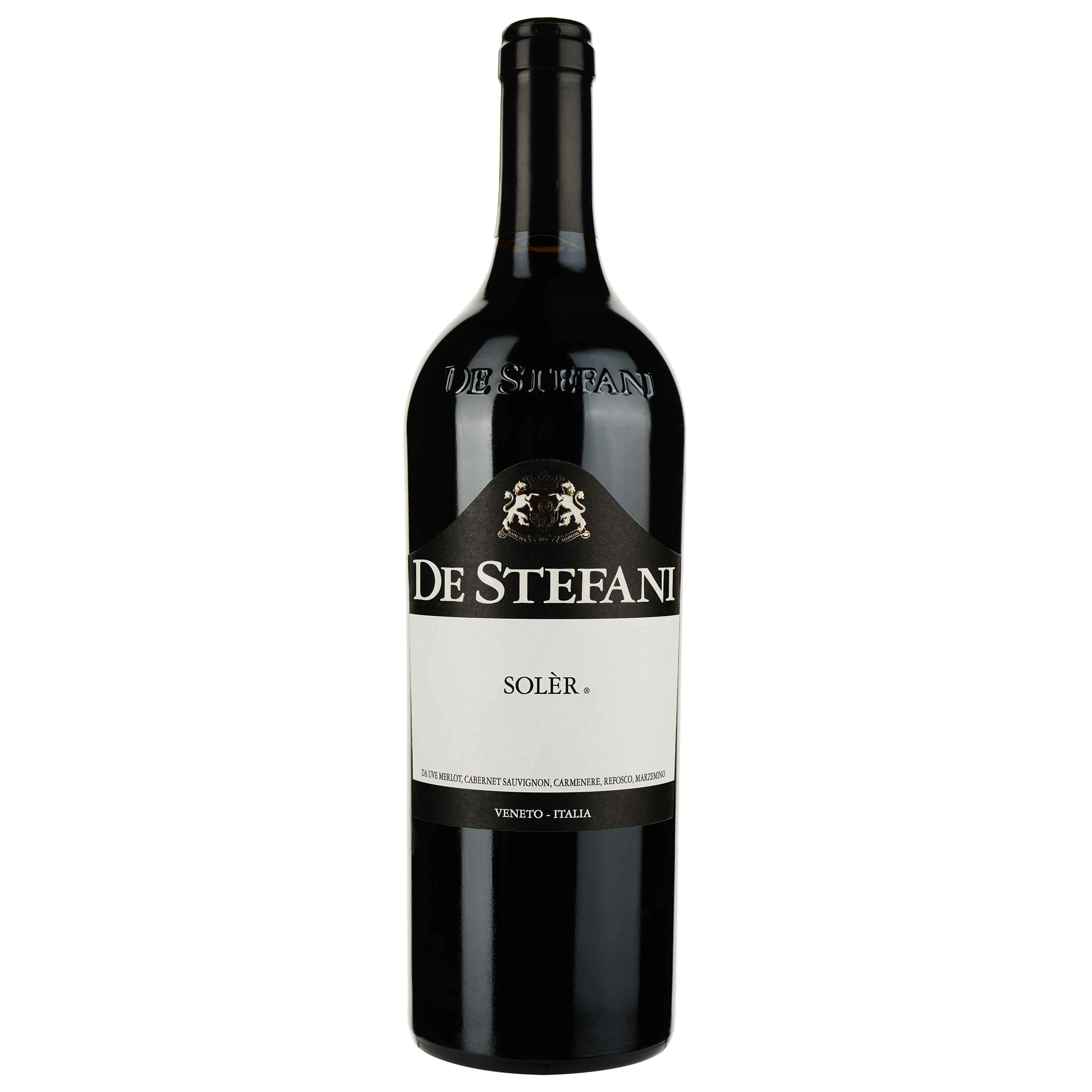 Вино De Stefani Soler Rosso, красное, сухое, 0,75 л - фото 1