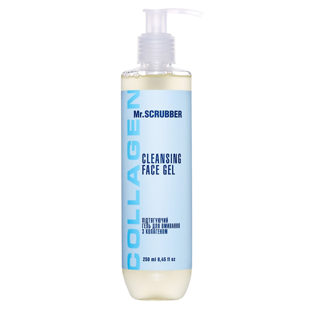 Ліфтинг гель для вмивання Mr.Scrubber Collagen Cleansing Face Gel с коллагеном, 250 мл - фото 1
