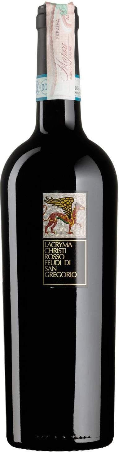 Вино Feudi di San Gregorio Lacryma Christi Rosso, красное, сухое, 0,75 л - фото 1