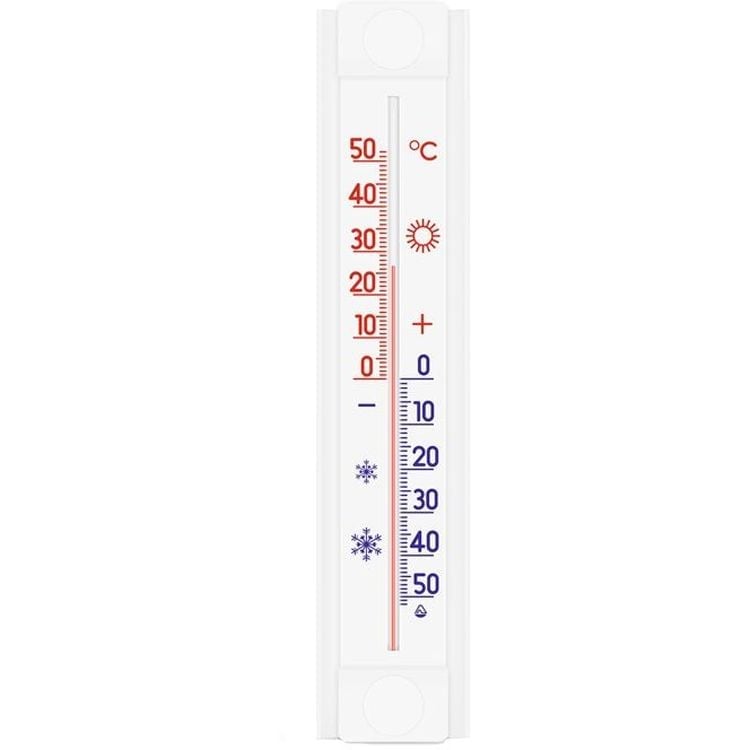 Термометр Склоприлад Сонячна парасолька 2, білий (300159) - фото 1