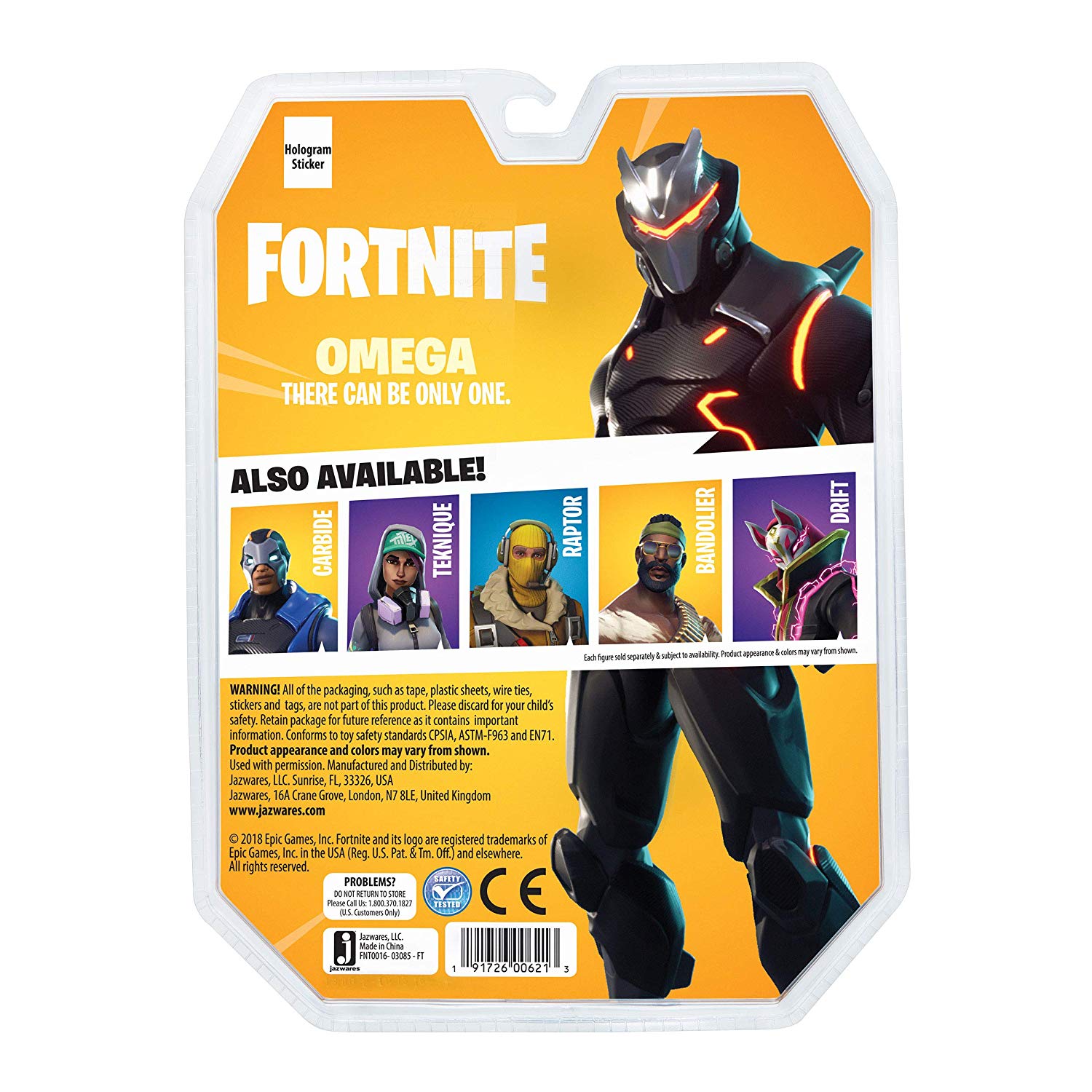 Игровая коллекционная фигурка Fortnite Survival Kit Omega (FNT0016) - фото 5