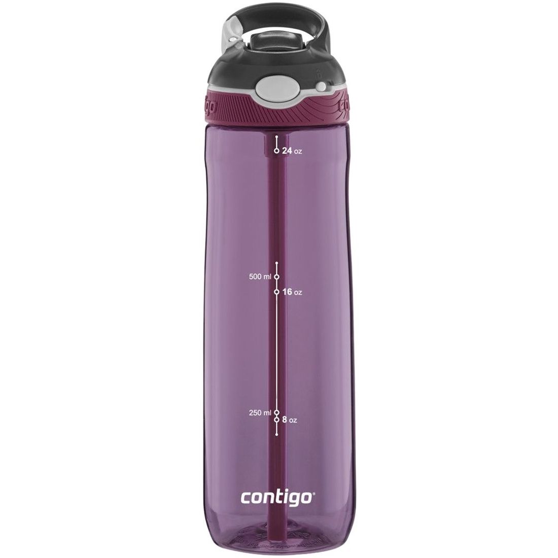 Пляшка для води Contigo Ashland Passionfruit спортивна бузкова 0.72 л (2191382) - фото 1