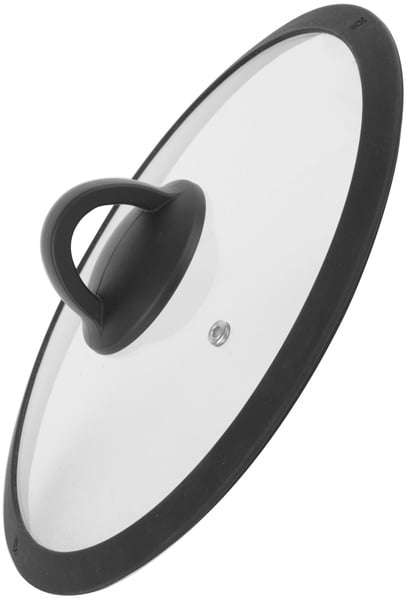 Каструля Ringel Zira, з кришкою, низька, 24 см, 4.1 л, чорна (RG-21006-24) - фото 3