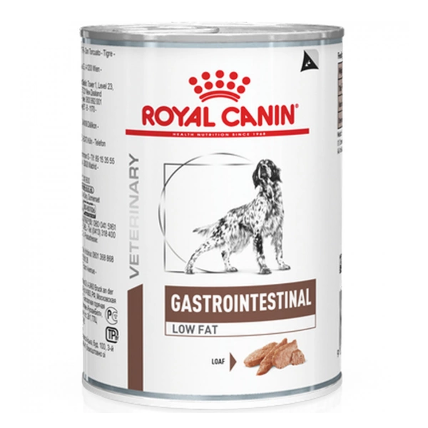 Консервований дієтичний корм Royal Canin Gastrointestinal Low Fat для дорослих собак схильних до повноти та при порушенні травлення, 410 г (40290041) - фото 1