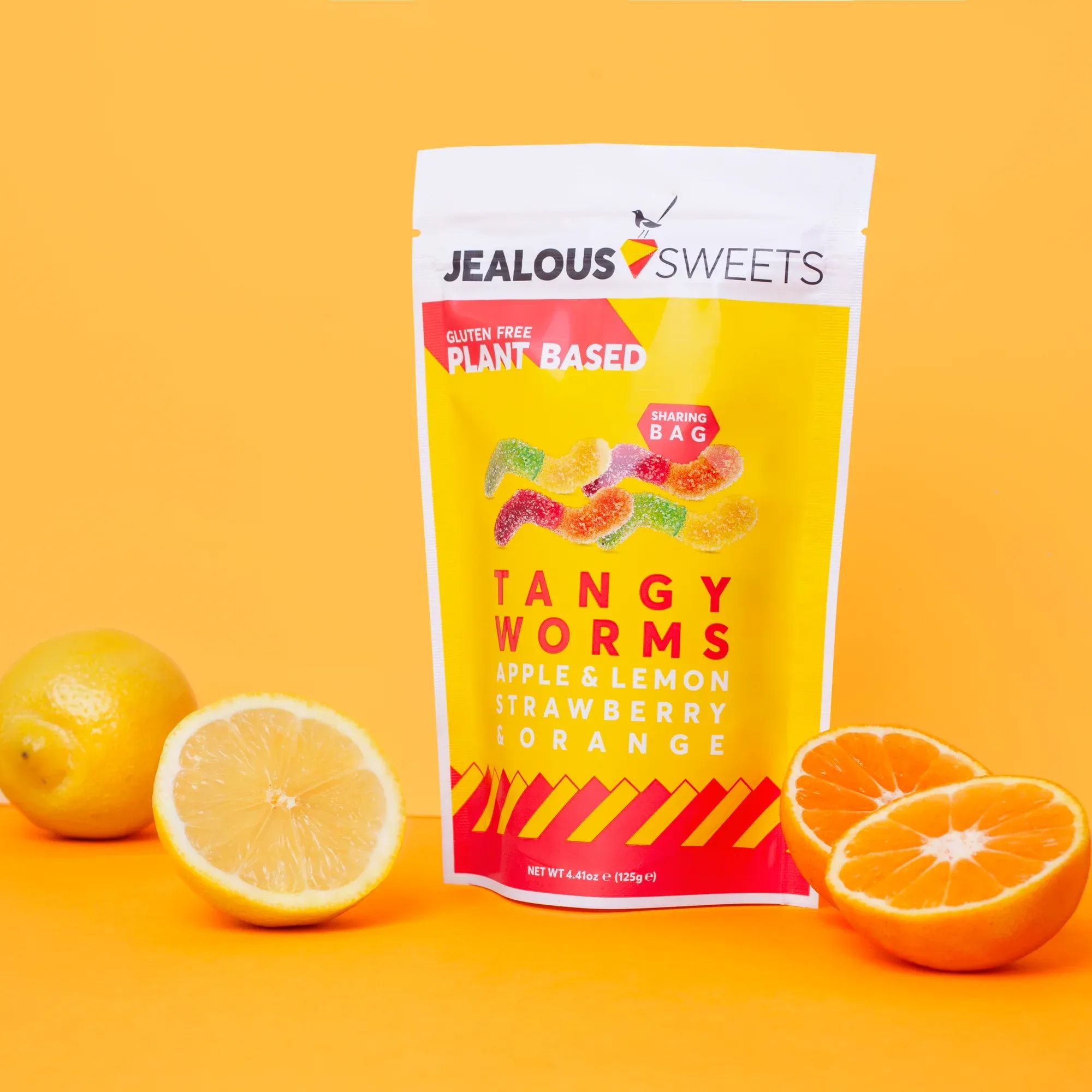 Конфеты Jealous Sweets Tangy Worms желейные 40 г (787039) - фото 2