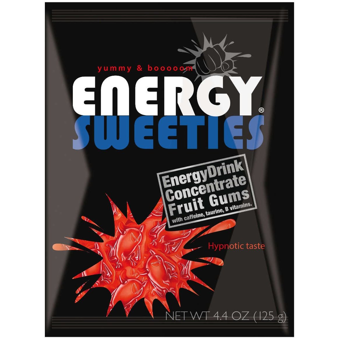 Цукерки EnergySweeties з енергетиком, червоні, 125 г (929790) - фото 1