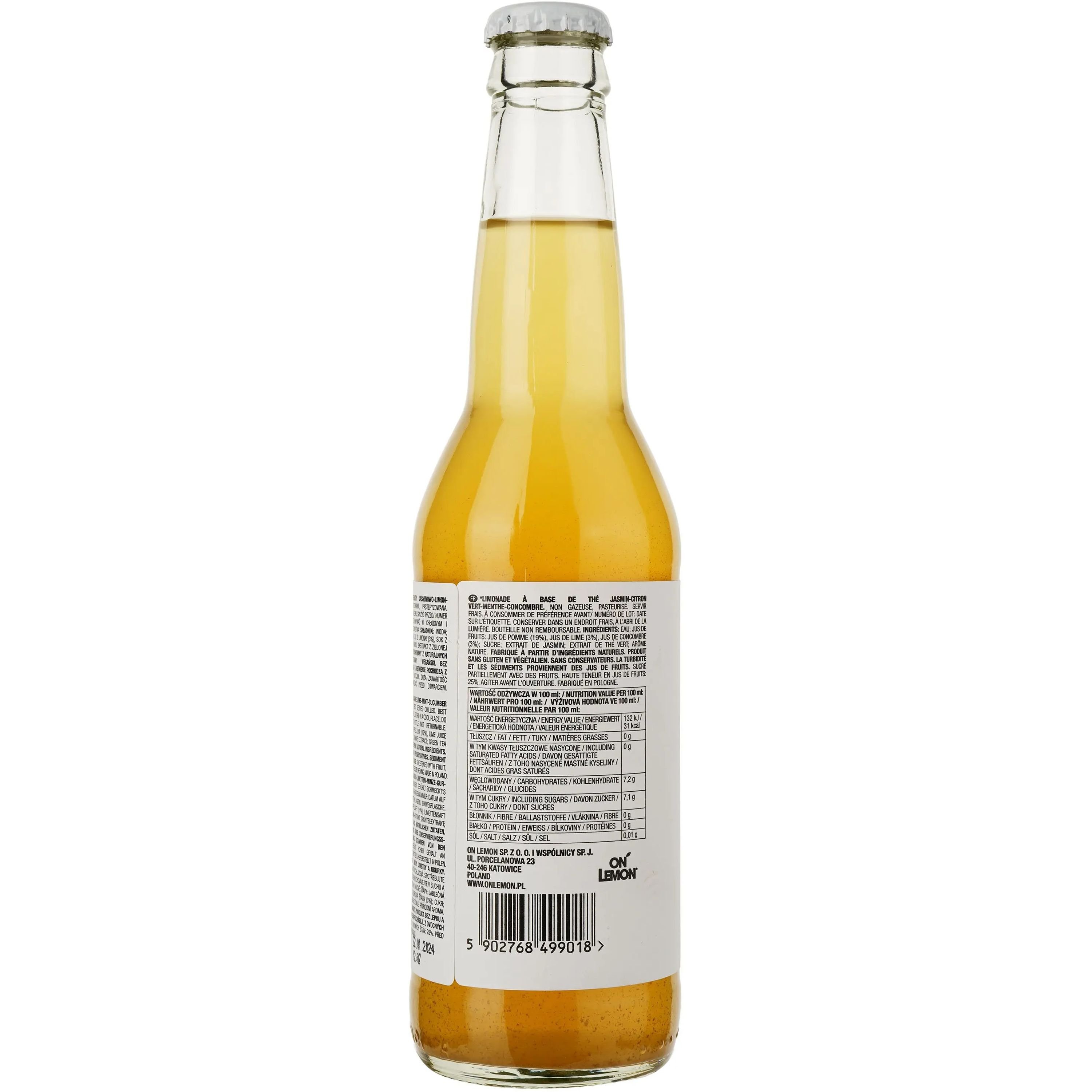 Напиток On Lemon Icebata Jasmine Tea безалкогольный 0.33 л - фото 2