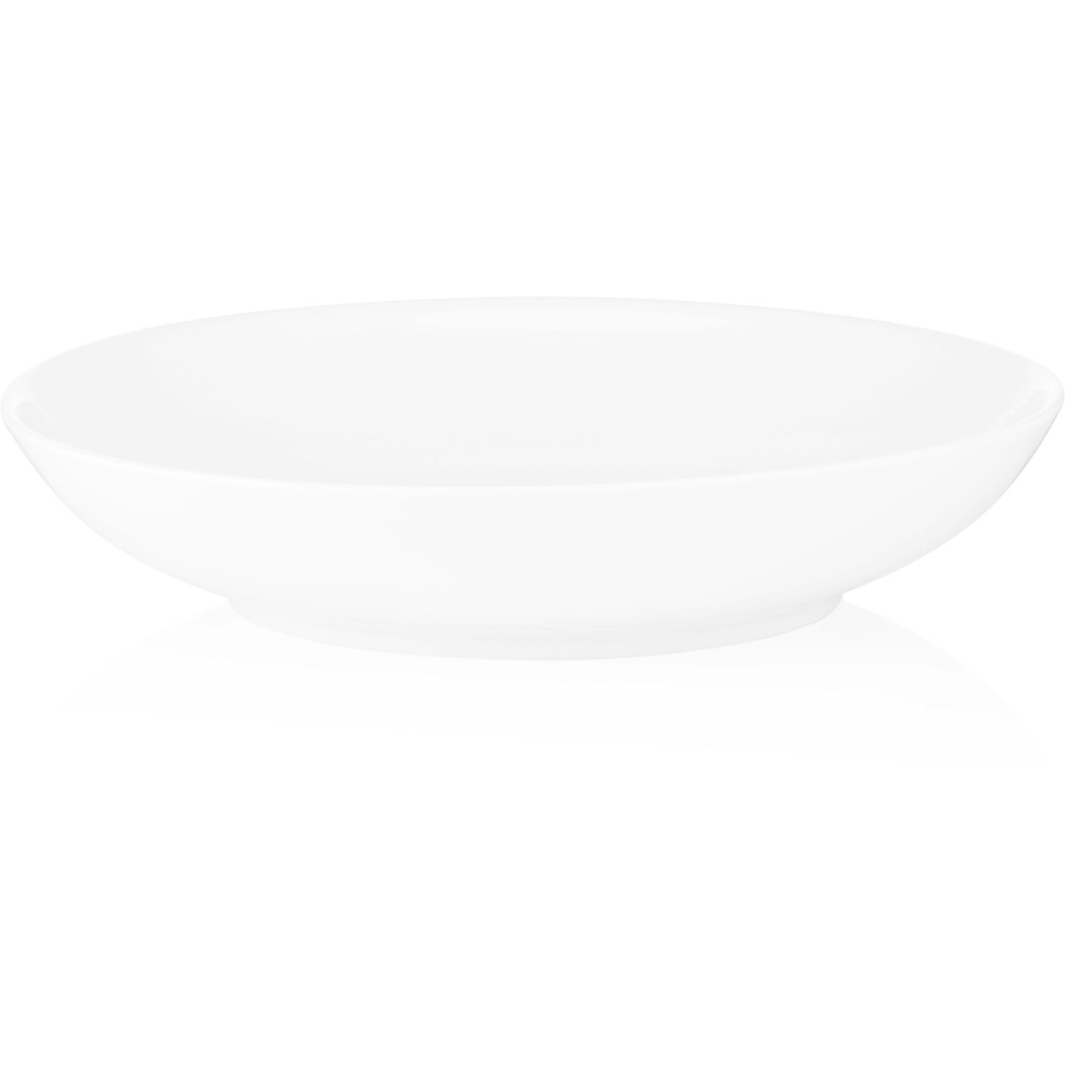 Тарелка глубокая Ardesto Imola, 23 см, белая (AR3509I) - фото 3