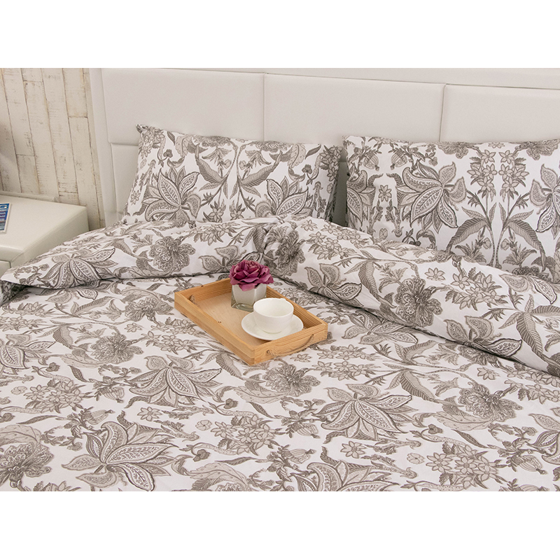 Комплект постельного белья Руно Luxury бязь набивная полуторный бежевый (677.114_Luxury) - фото 5