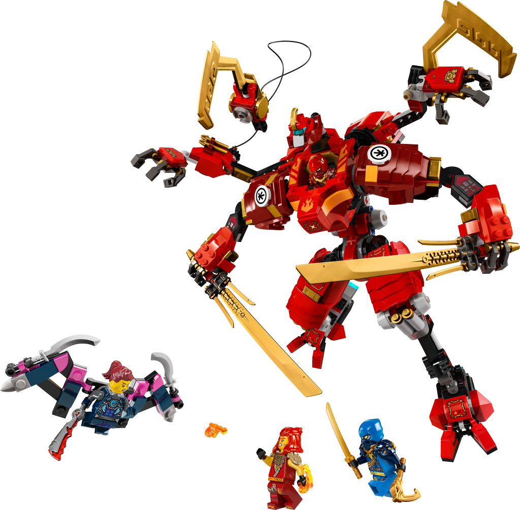 Конструктор LEGO Ninjago Робот-скалолаз ниндзя Кай 623 детали (71812) - фото 2